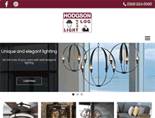 Tablet Screenshot of hodgsonlightandlog.com